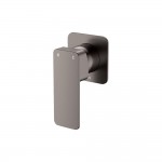 Tono Wall Mixer, Square Plate, Gun Metal Tono Wall Mixer, Square Plate, Gun Metal